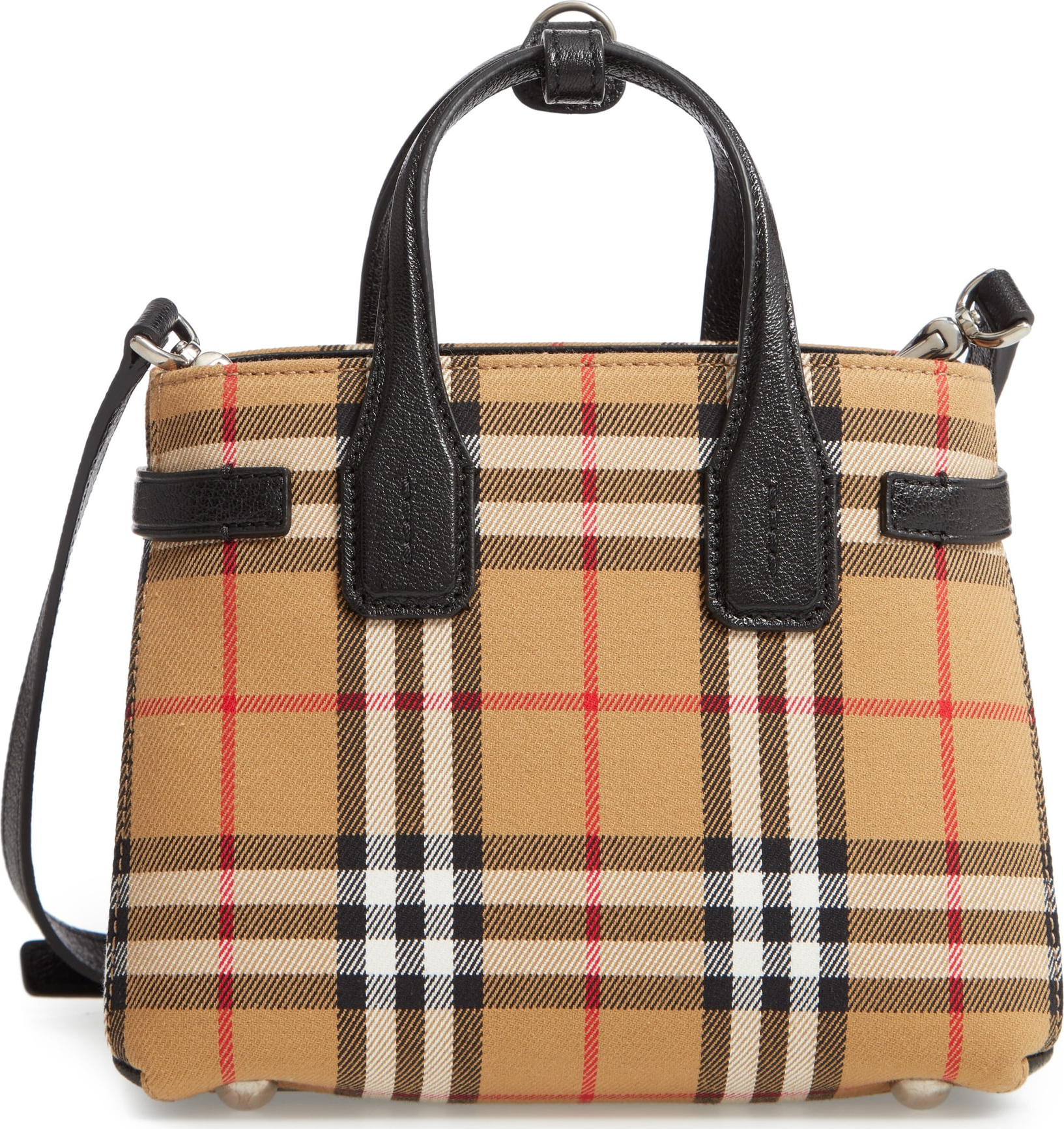 Burberry London England Baby Banner Vintage Check Tote
