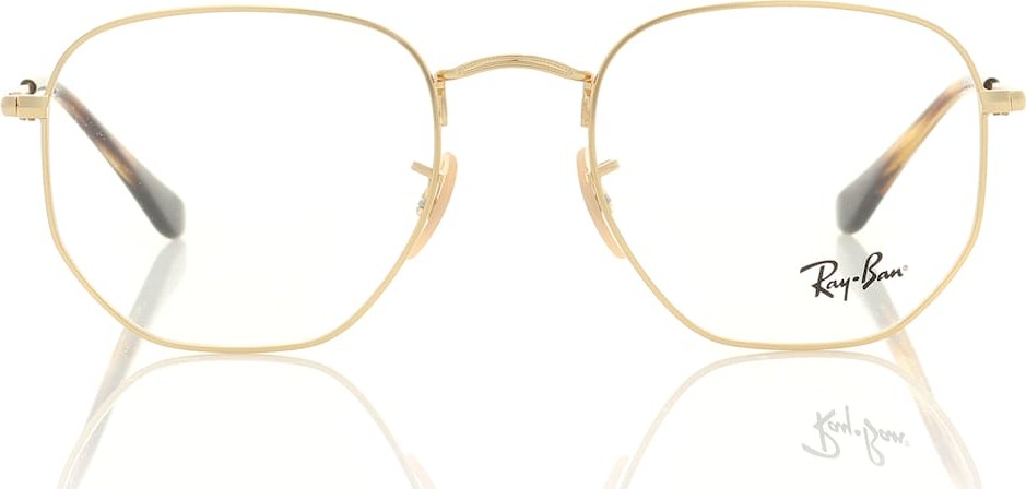 Ray Ban Rectangular metal glasses