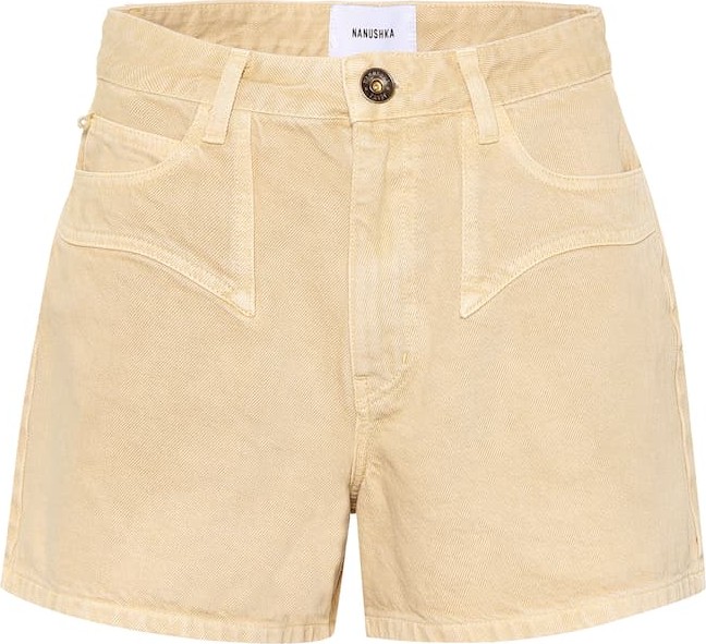 Nanushka Rasa denim shorts