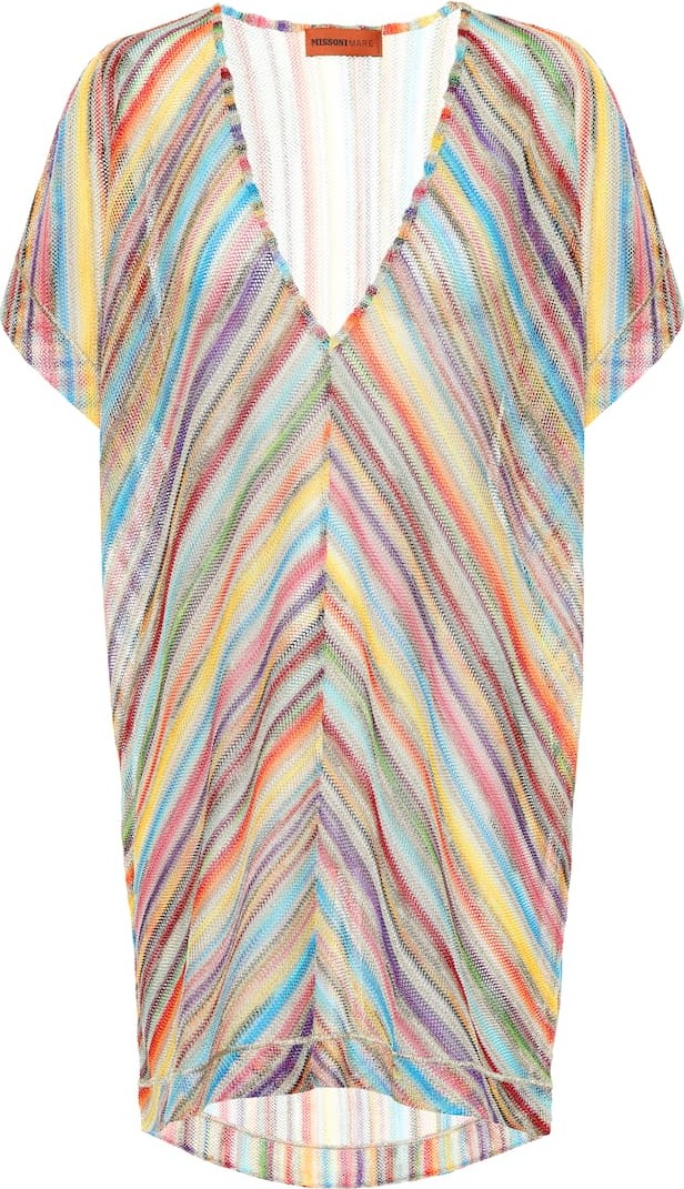 Missoni Metallic knit dress