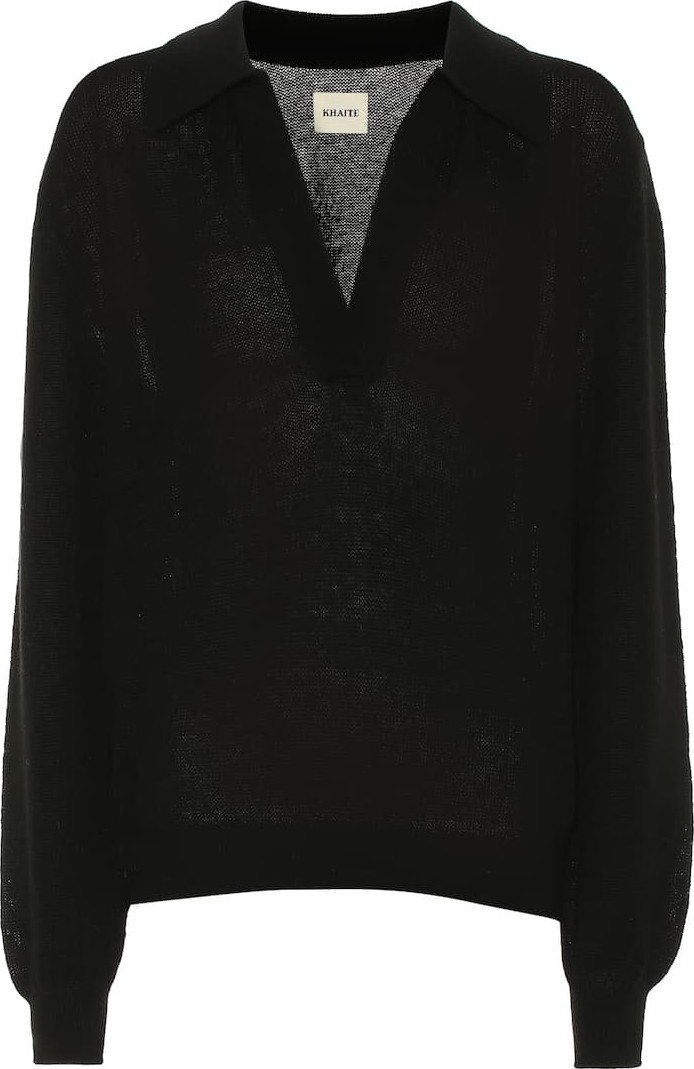 Khaite Jo stretch cashmere sweater