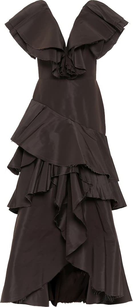 Johanna Ortiz Momentos Eternos silk gown