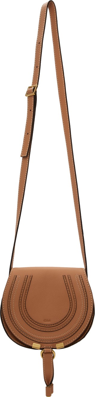 Chloe Brown Mini Marcie Bag