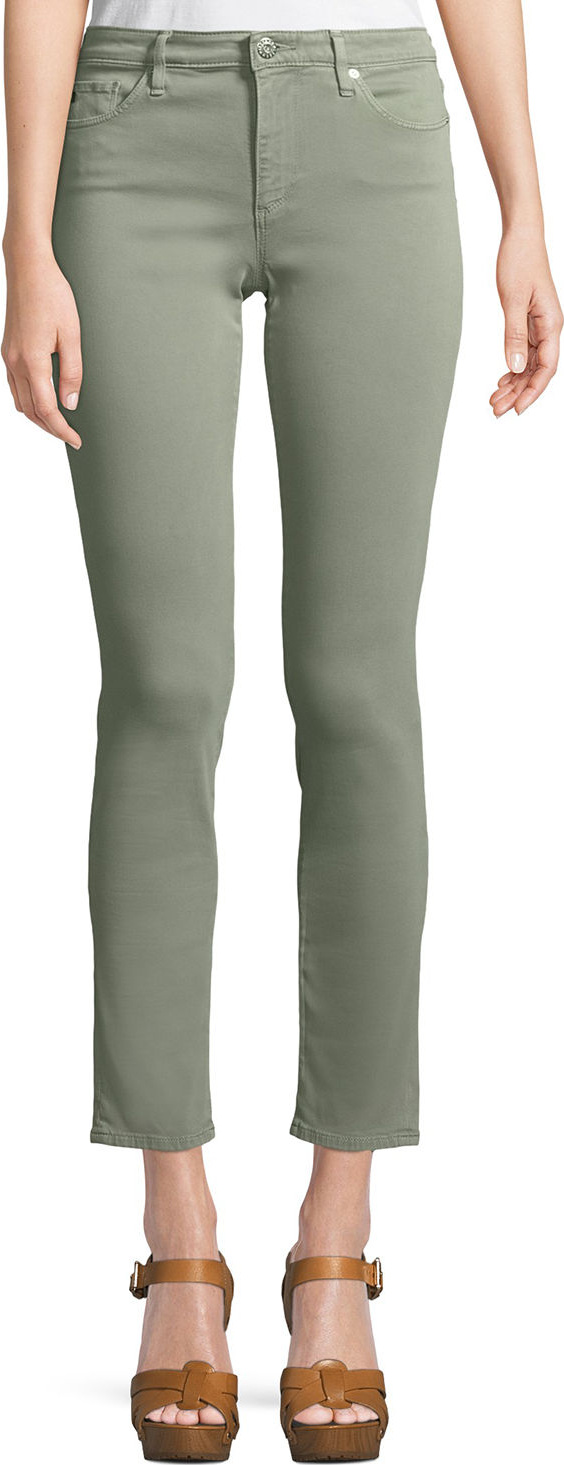 AG Jeans Prima Mid-Rise Cigarette Jeans