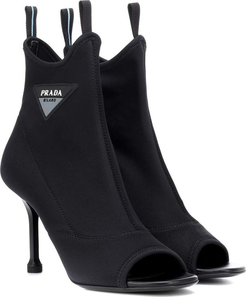 Prada Stretch-knit ankle boots