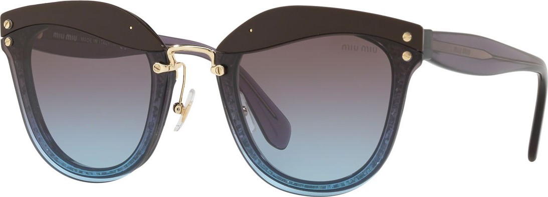 Miu Miu Square Gradient Sunglasses