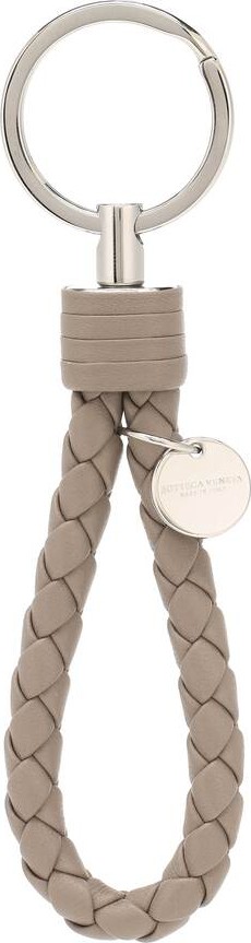 Bottega Veneta Intrecciato leather keyring