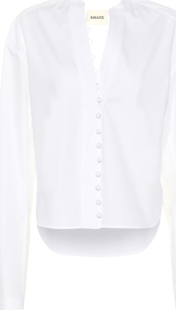 Khaite Charlotte cotton top