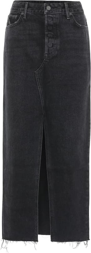 Grlfrnd Isla high-rise maxi skirt