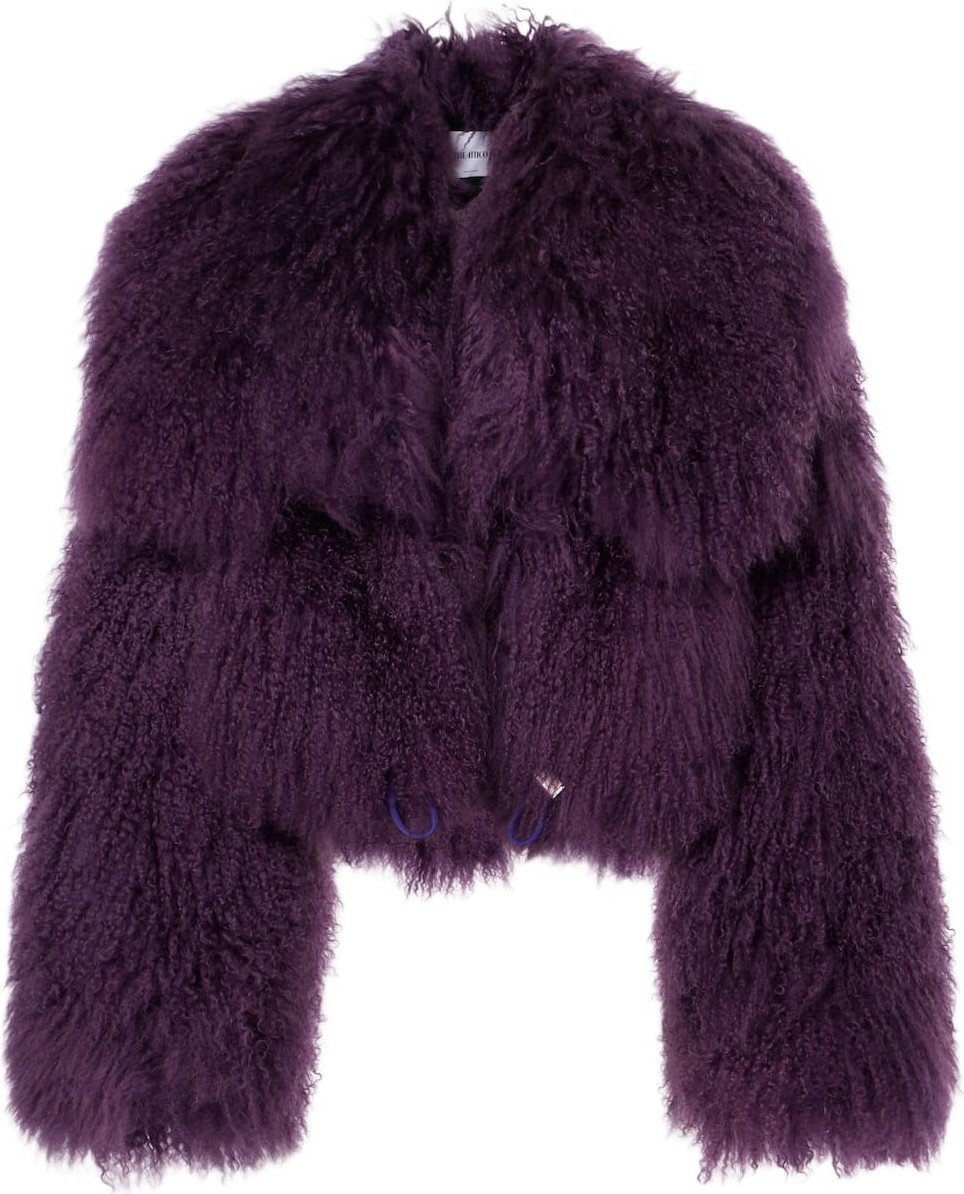 The Attico - Shearling jacket