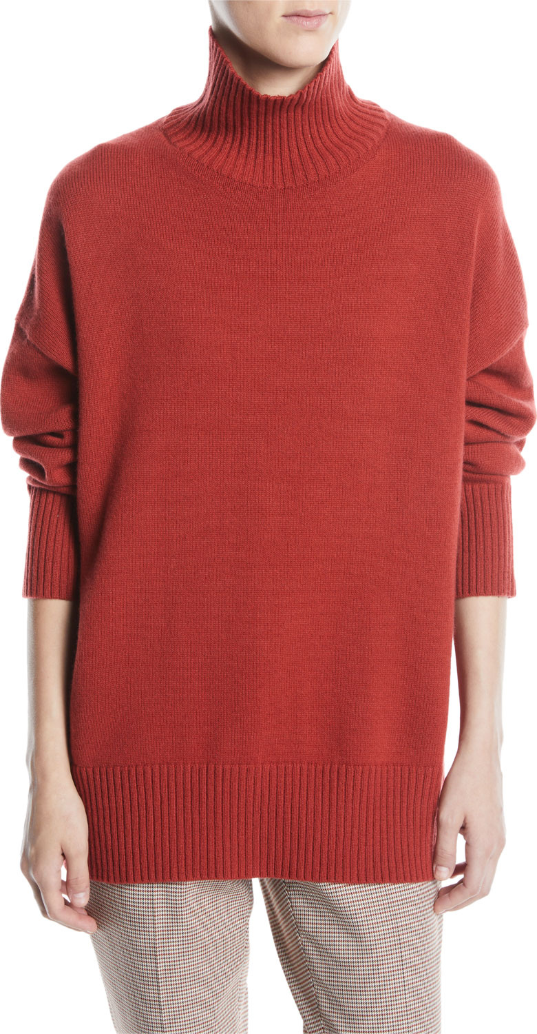Lafayette 148 New York Cashmere Relaxed Pullover Sweater