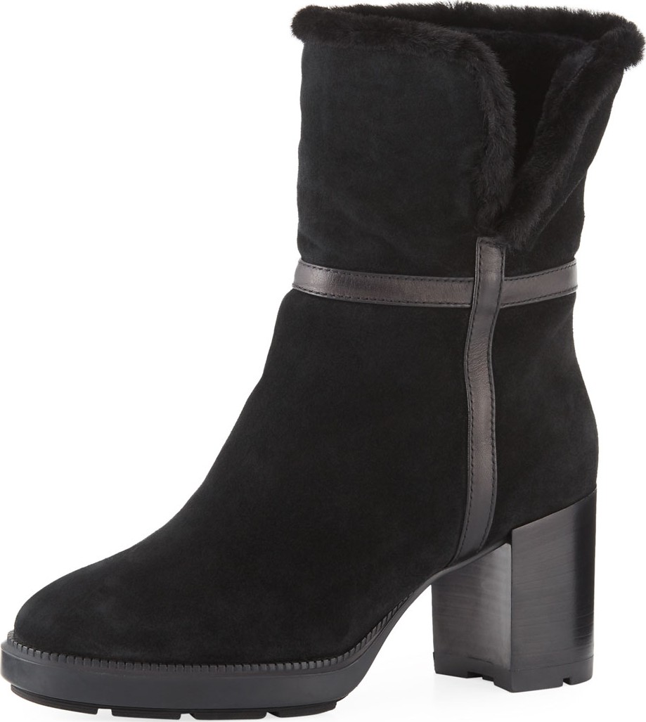 Aquatalia Isolda Suede Tall Booties