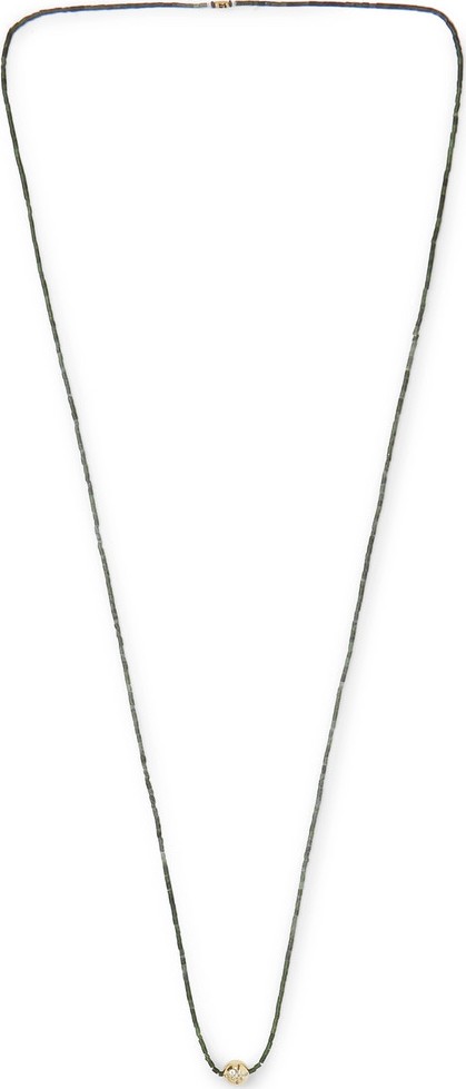 Luis Morais Bead, Gold and Diamond Necklace