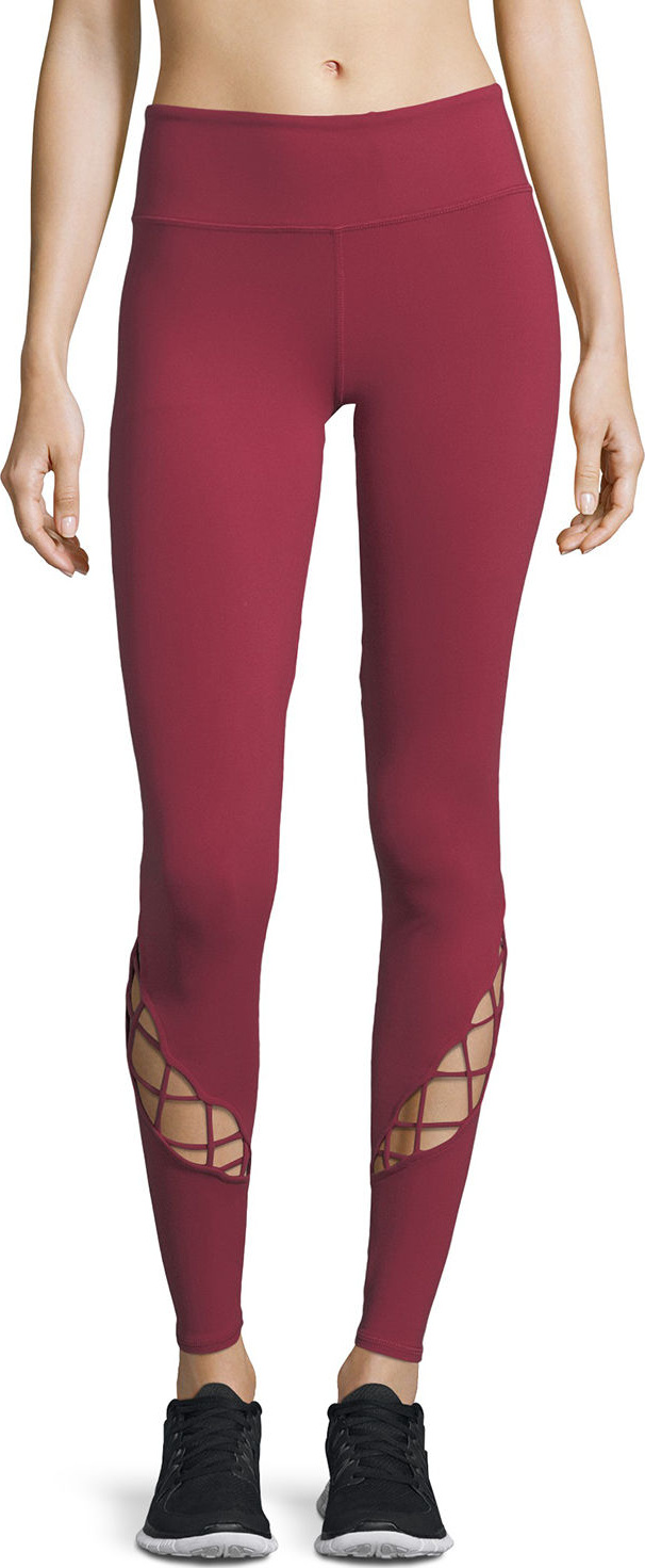 Alo Yoga Entwine Lace-Up Full-Length Leggings