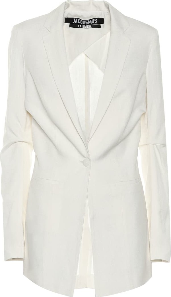 Jacquemus La Veste Bergamo crêpe blazer