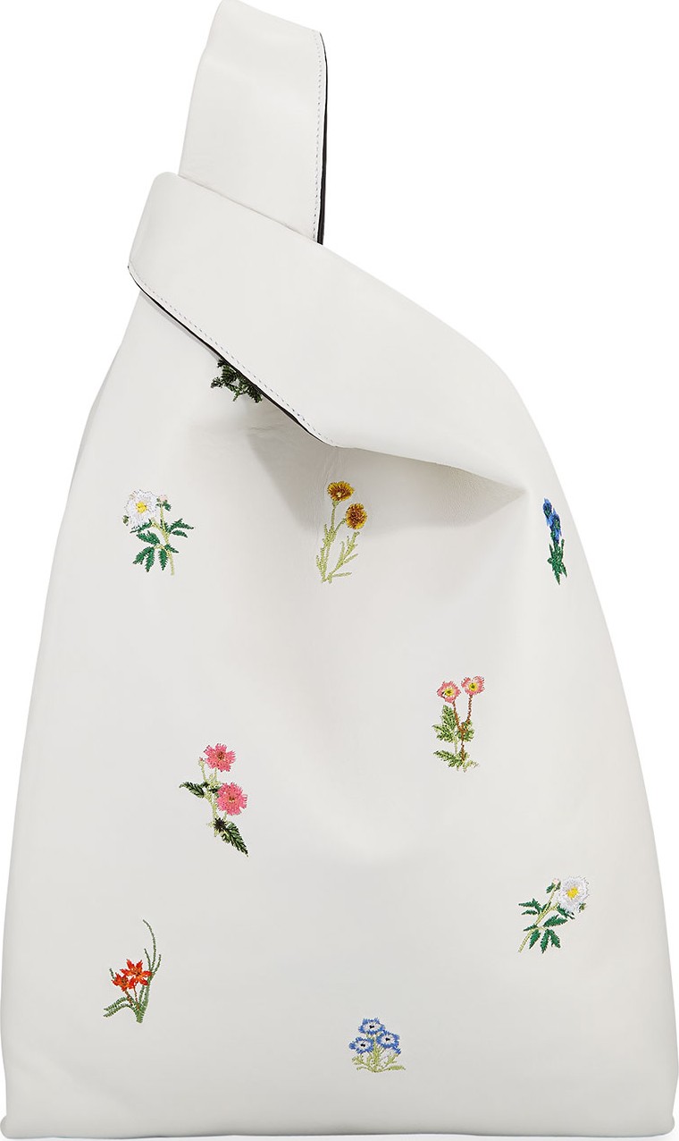 Hayward Embroidered Napa Leather Shopper Tote Bag