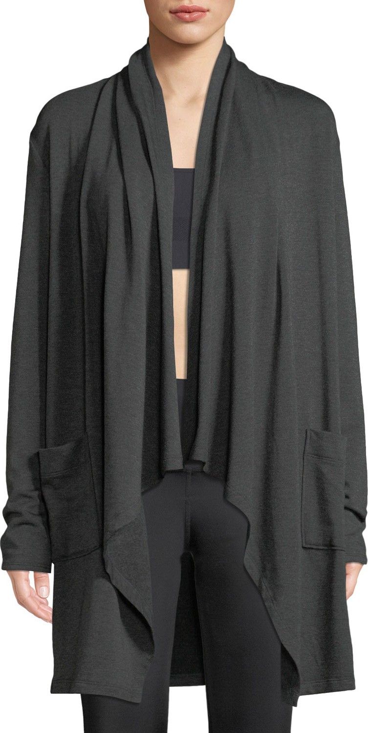 Beyond Yoga Everyday Draped Open-Front Cardigan