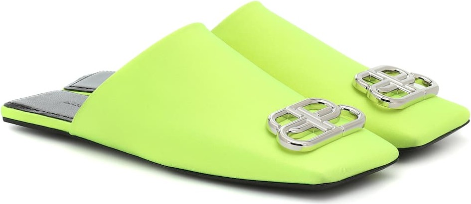 Balenciaga Double Square BB slippers