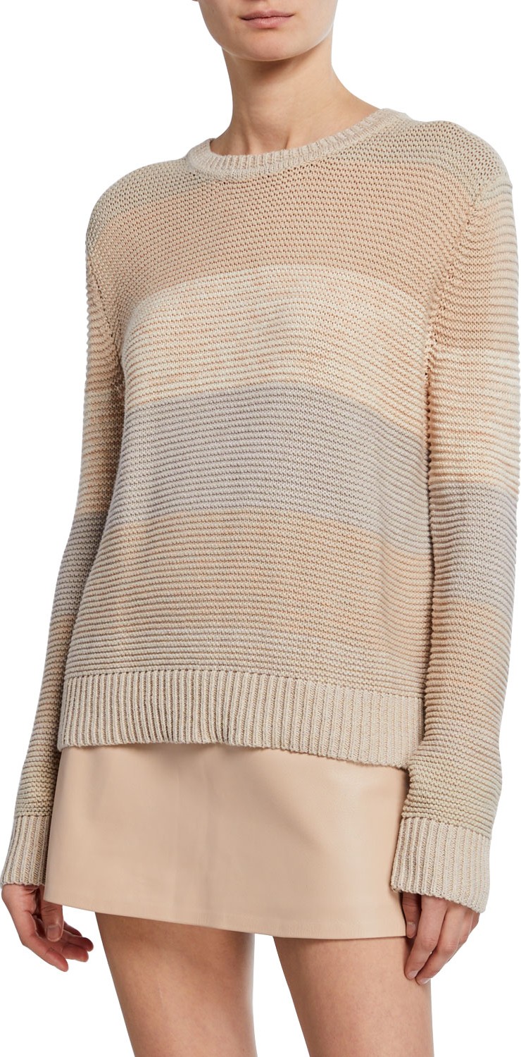 Sablyn Autumn Striped Colorblock Sweater