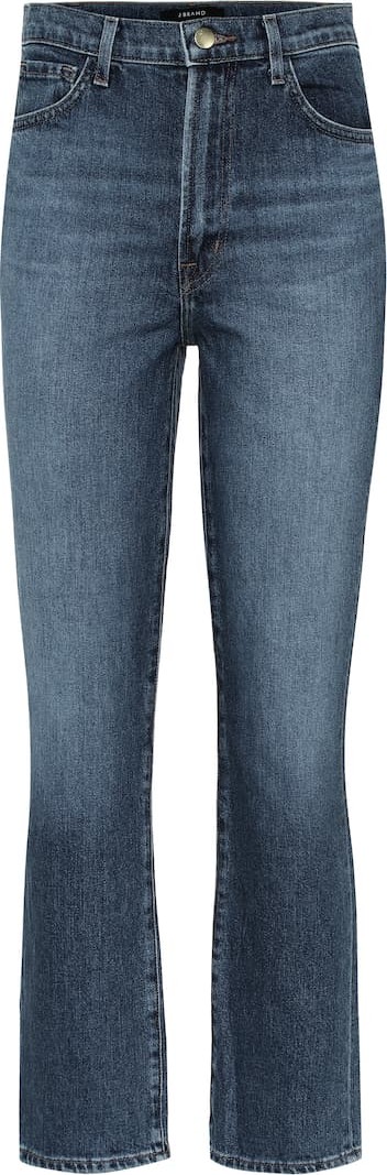 J BRAND Jules high-rise straight jeans