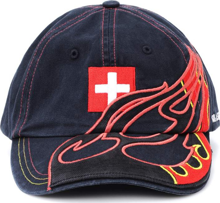 Vetements X Reebok embroidered baseball cap