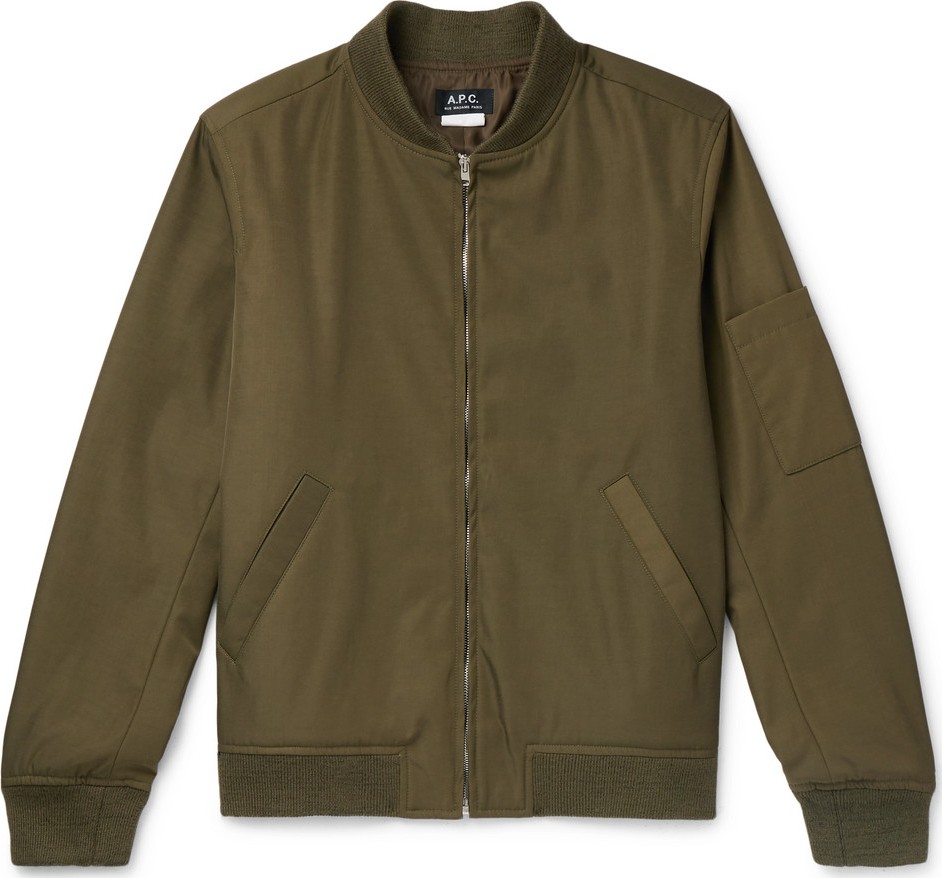 A.P.C. Gaston Shell Bomber Jacket