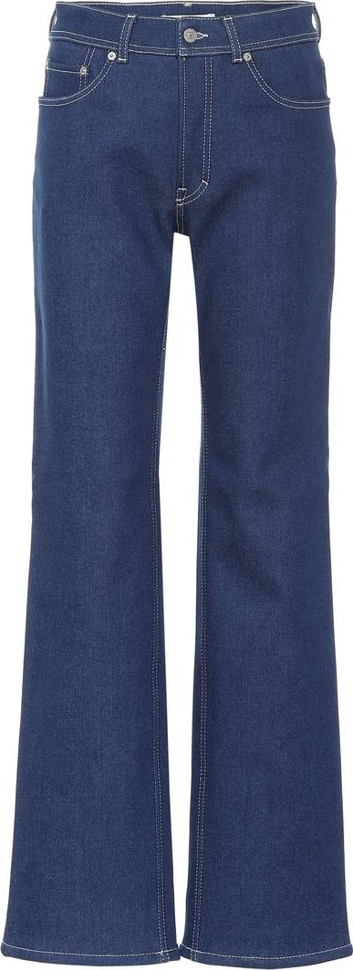 Acne Studios Blå Konst high-rise flared jeans