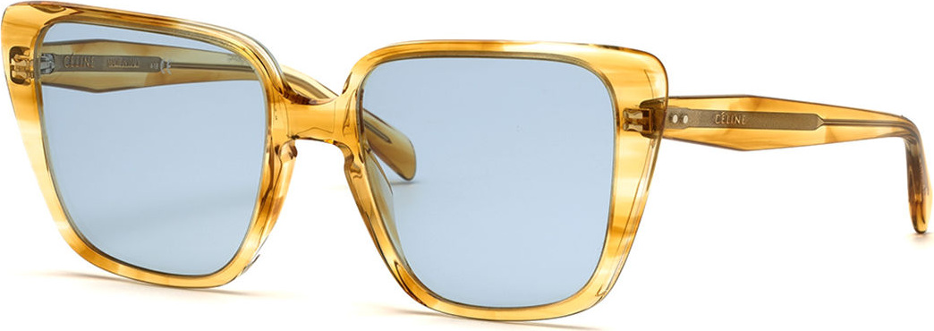 Celine Cat-Eye International-Fit Acetate Sunglasses