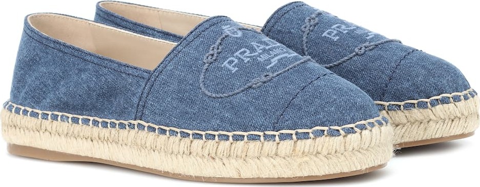Prada Logo espadrilles