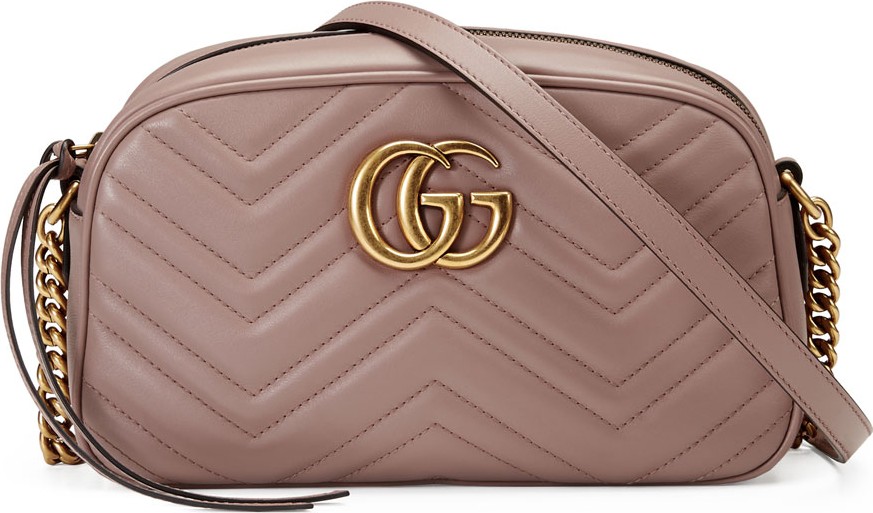 Gucci GG Marmont Small Quilted Camera Bag