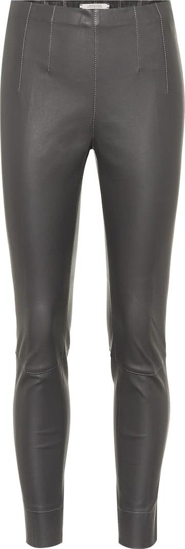 Dorothee Schumacher Raw Excitement leather leggings