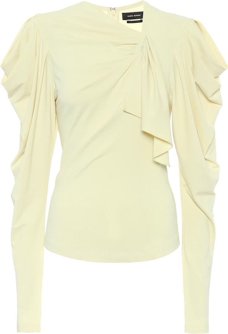 Isabel Marant Gillian crêpe top