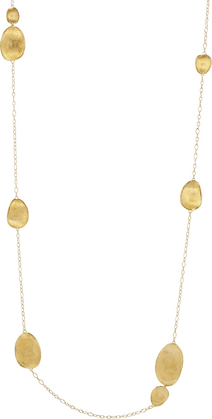Marco Bicego Lunaria 18k Gold Long Necklace