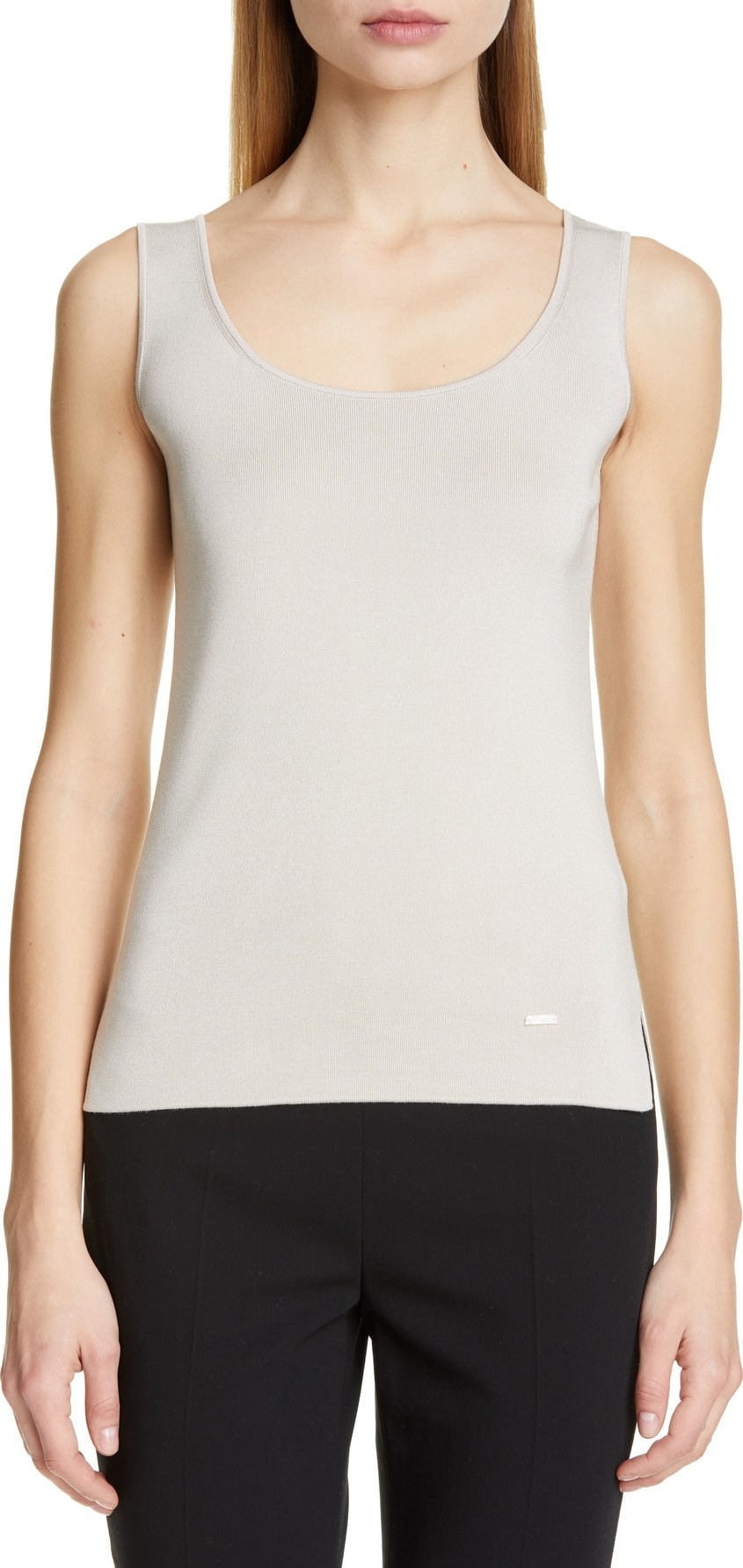 Akris Stretch Silk Tank