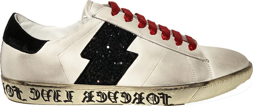 Amiri Live forever glitter viper low top sneakers