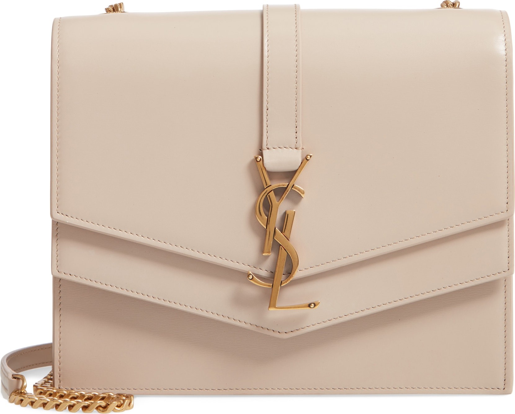 Saint Laurent Sulpice Leather Shoulder Bag