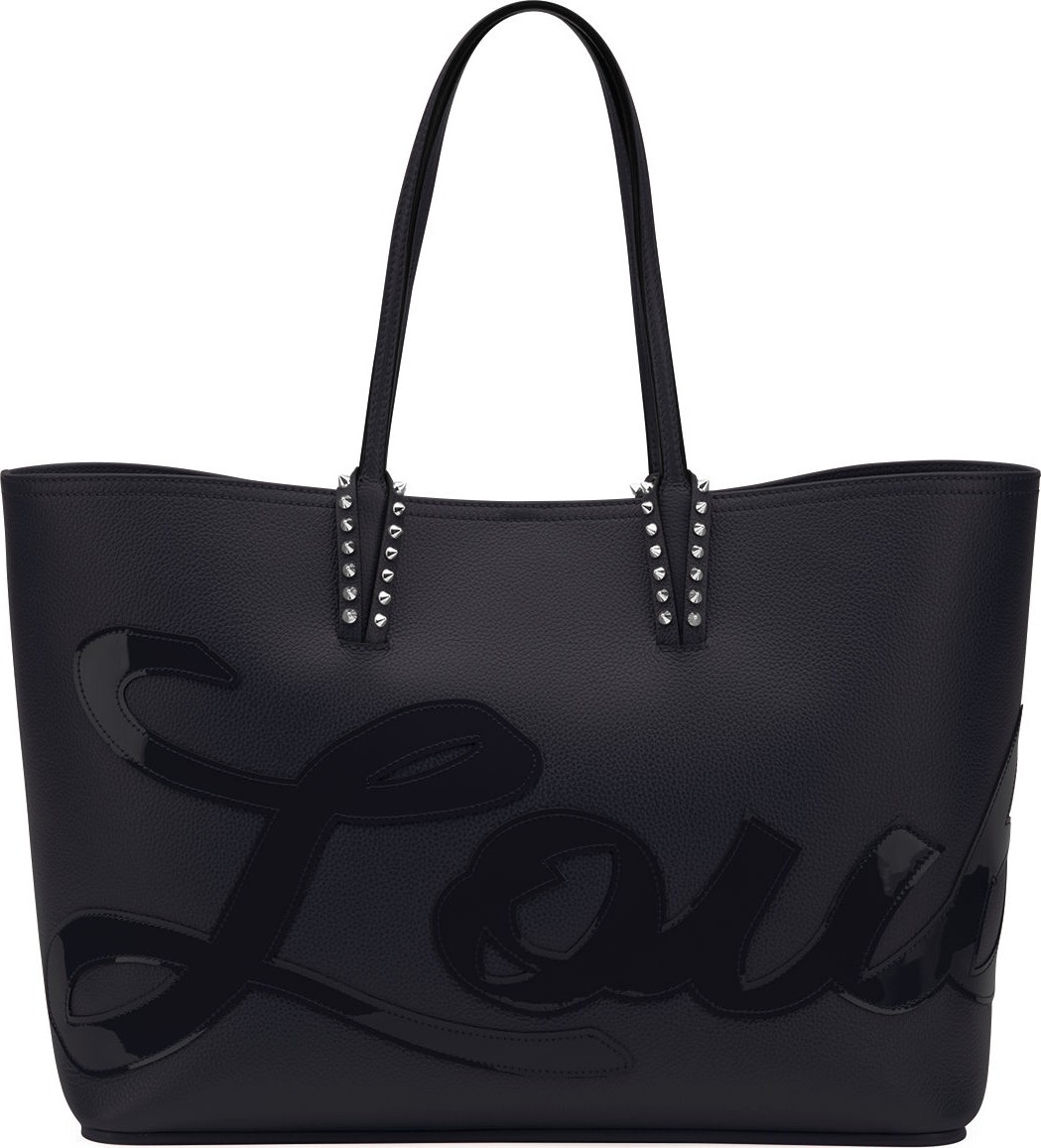 Christian Louboutin Cabata Logo Empire Leather Tote Bag
