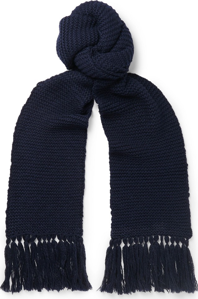 Dries Van Noten Tasselled Wool Scarf