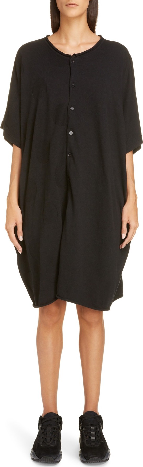 Y's By Yohji Yamamoto Button Front Tunic