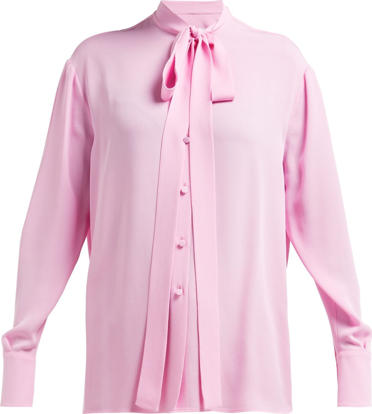 Valentino Pussybow silk-georgette blouse