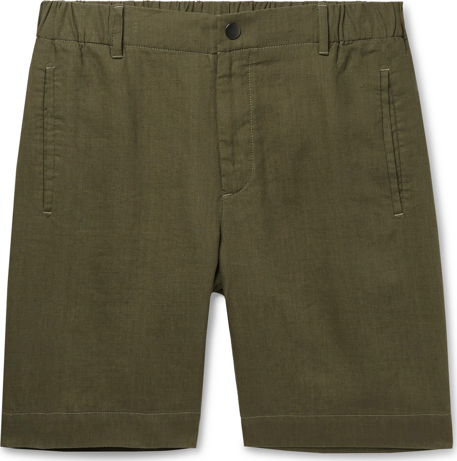 Incotex Slim-Fit Linen Shorts