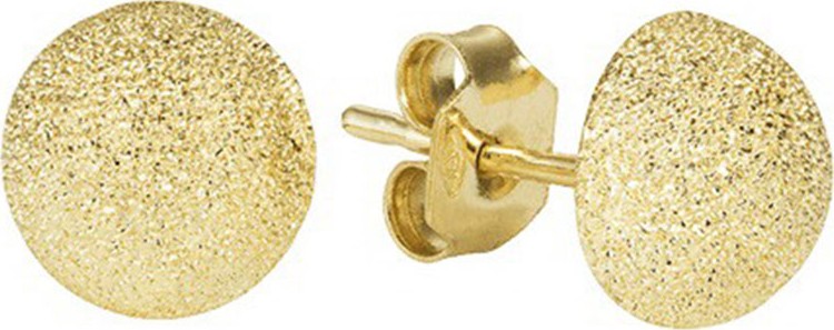 Carolina Bucci 18k Gold Florentine Small Stud Earrings