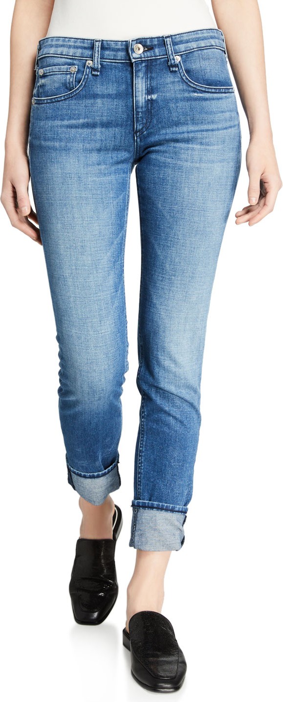 Rag & Bone Dre Low-Rise Slim Boyfriend Jeans