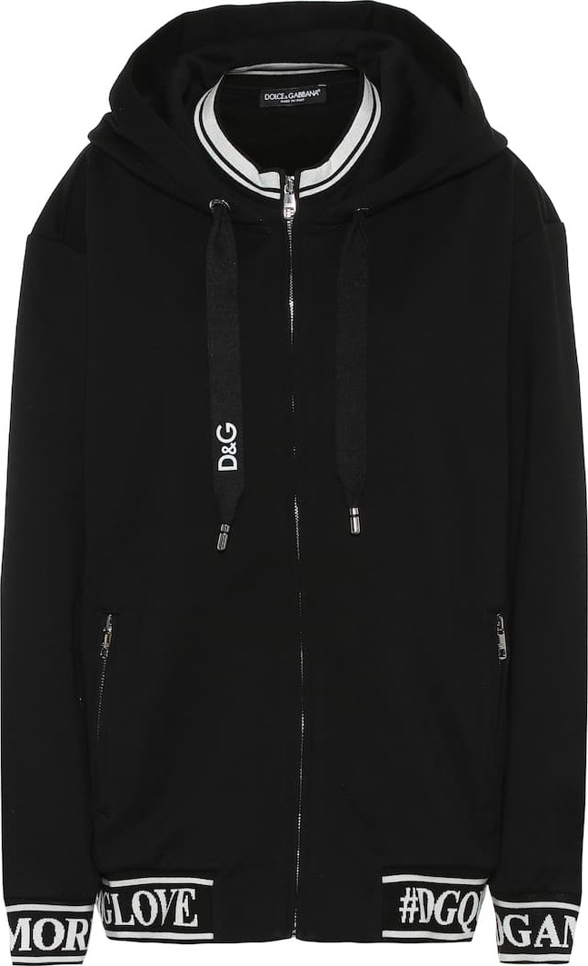 Dolce & Gabbana Cotton-jersey hoodie