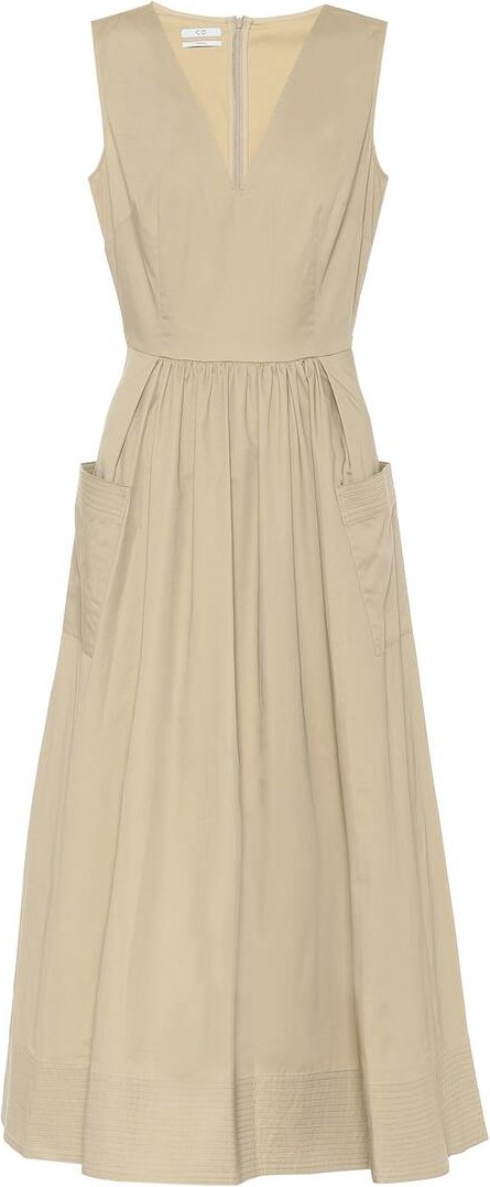Co Essentials cotton midi dress