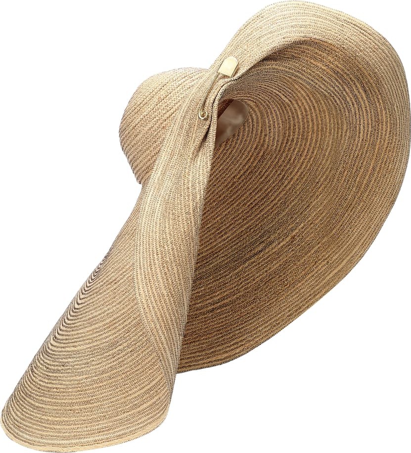 Lola Hats Giga Spinner raffia hat