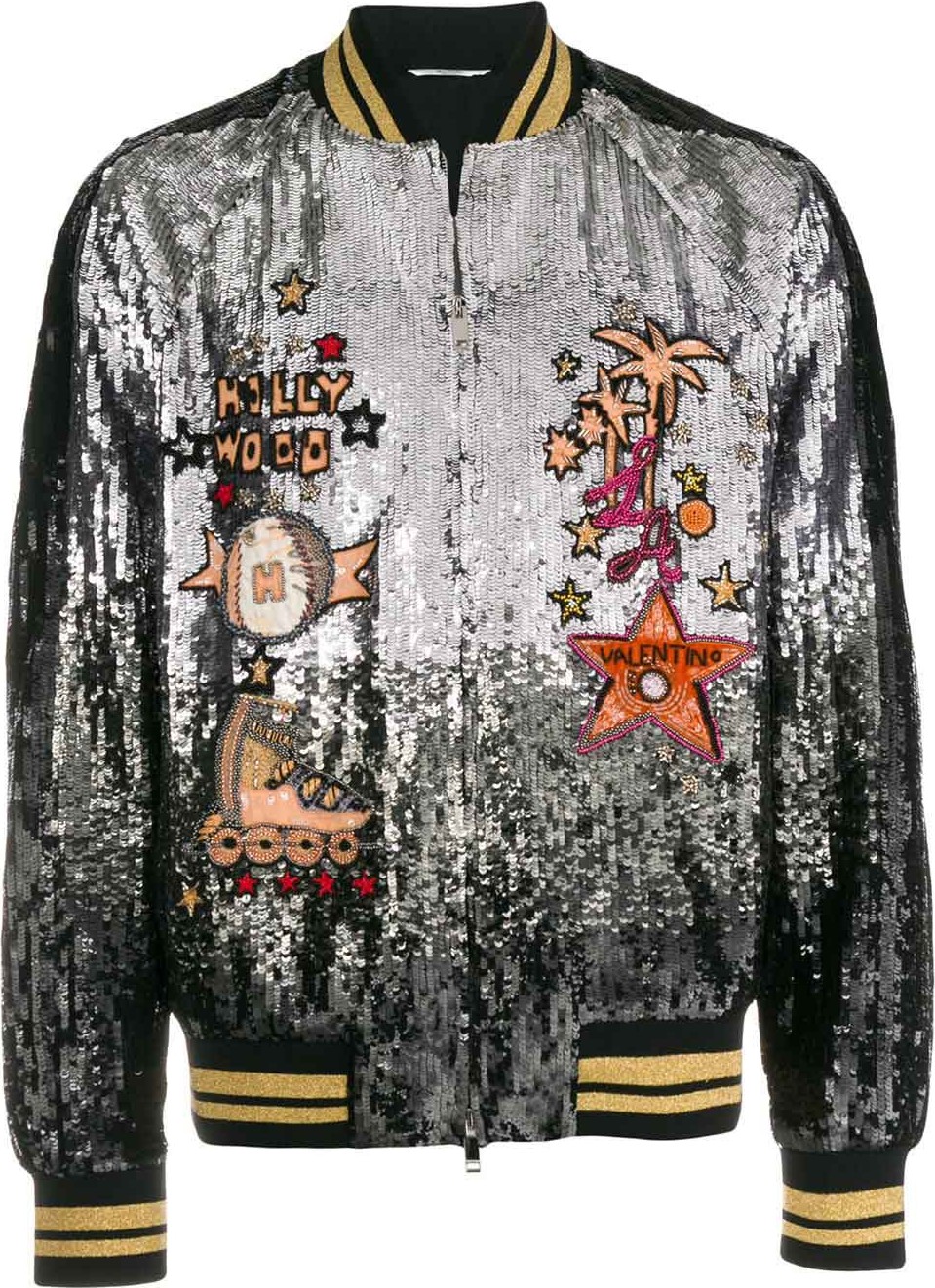 Valentino sequined bomber jacket