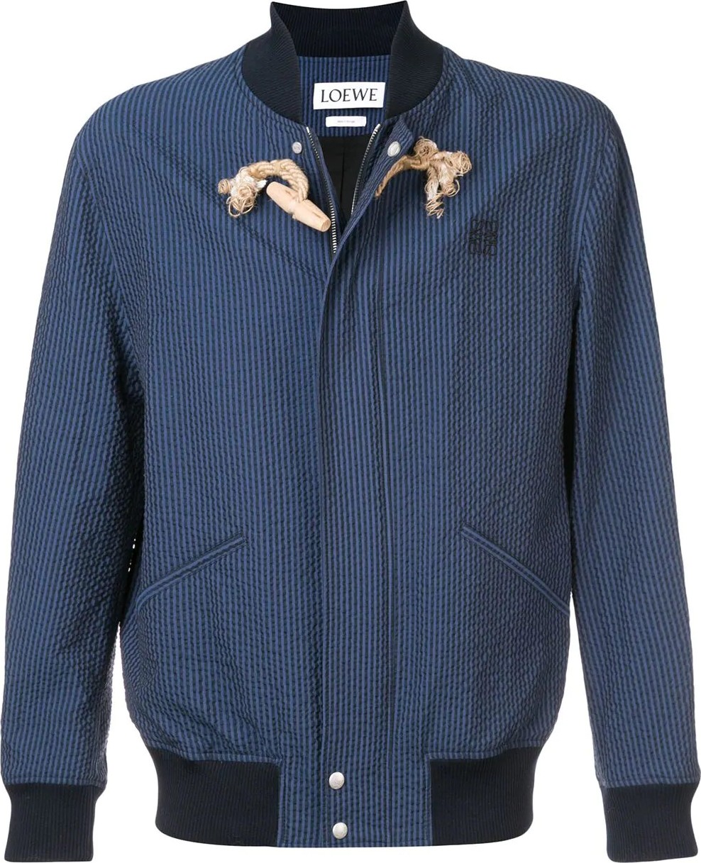 LOEWE toggle bomber jacket