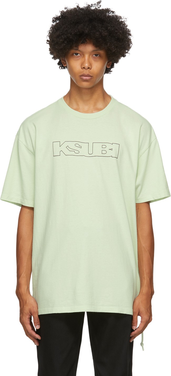 Ksubi Green Sign of the Times T-Shirt