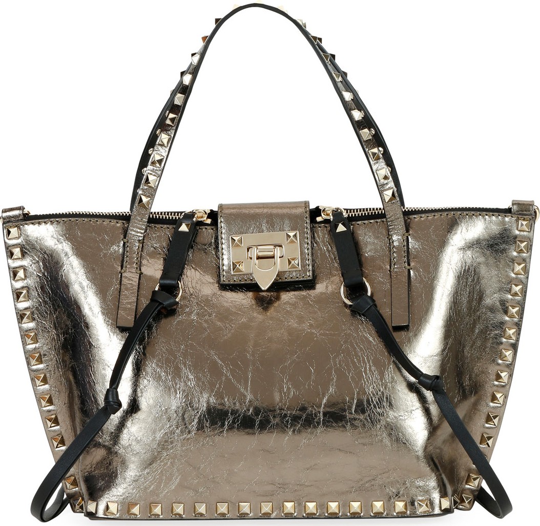 Valentino Rockstud Hype Small Tote Bag